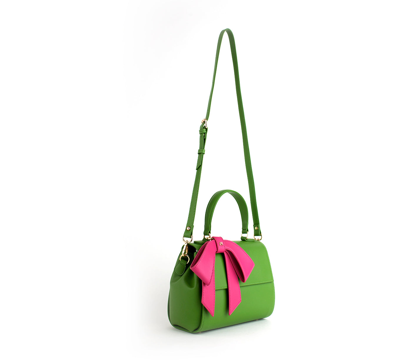 Cottontail Bag Neon Green Vegan Leather Designer Bag GUNAS Gunas New York