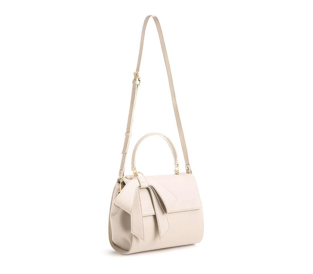 Cottontail Bag - Ecru | Vegan Leather Designer Bags | GUNAS New York ...